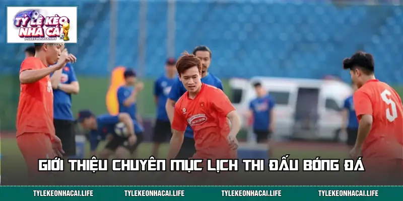 Thông tin về danh mục lịch thi đấu bóng đá